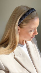 Pūstas kolekcinio šilko plaukų lankelis