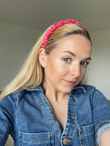 Šilkinis plaukų lankelis RASSBERRY