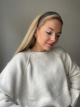 SHADOW silk hair bow 