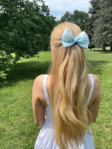 BABY BLUE organza ribbon