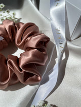 ROSE GOLD silk hair band 
