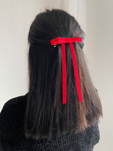 RAUDONAS aksominis segtukas