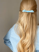 BABY BLUE aksominis segtukas