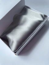GRAY silk pillowcase